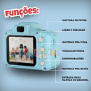 Câmera Digital Infantil com Vídeo e Fotos – Brinquedo Educativo