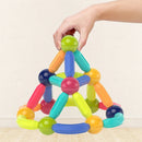Blocos Magnéticos Educativos Montessori – Conjunto de Construção Infantil