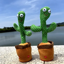 Cactus Dançante e falante Infantil com Música e Voz – Brinquedo Interativo