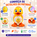 Patinho Infantil 3 em 1 - Canta, dança e  acende Luzes