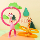 Girafinhas Gira-Estica com LED – Kit de 2 Brinquedos Interativos