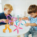 Girafinhas Gira-Estica com LED – Kit de 2 Brinquedos Interativos