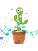 Cactus Dançante e falante Infantil com Música e Voz – Brinquedo Interativo
