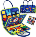 Maleta Sensorial Montessori Infantil – Atividades Educativas Portátil