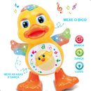 Pato Dançarino Premium Brinkids — 60% OFF (Estoque no Brasil)