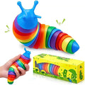 Lagarta Sensorial 3D – Brinquedo Interativo Infantil