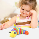 Lagarta Sensorial 3D – Brinquedo Interativo Infantil