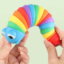 Lagarta Sensorial 3D – Brinquedo Interativo Infantil